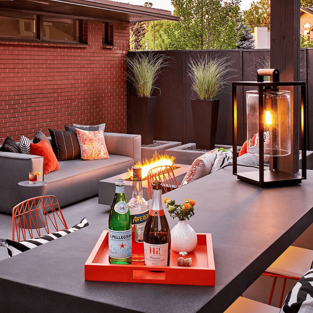 Pallas Outdoor Fire Pit Table