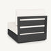 Hayman Aluminum Armless Outdoor Single Back