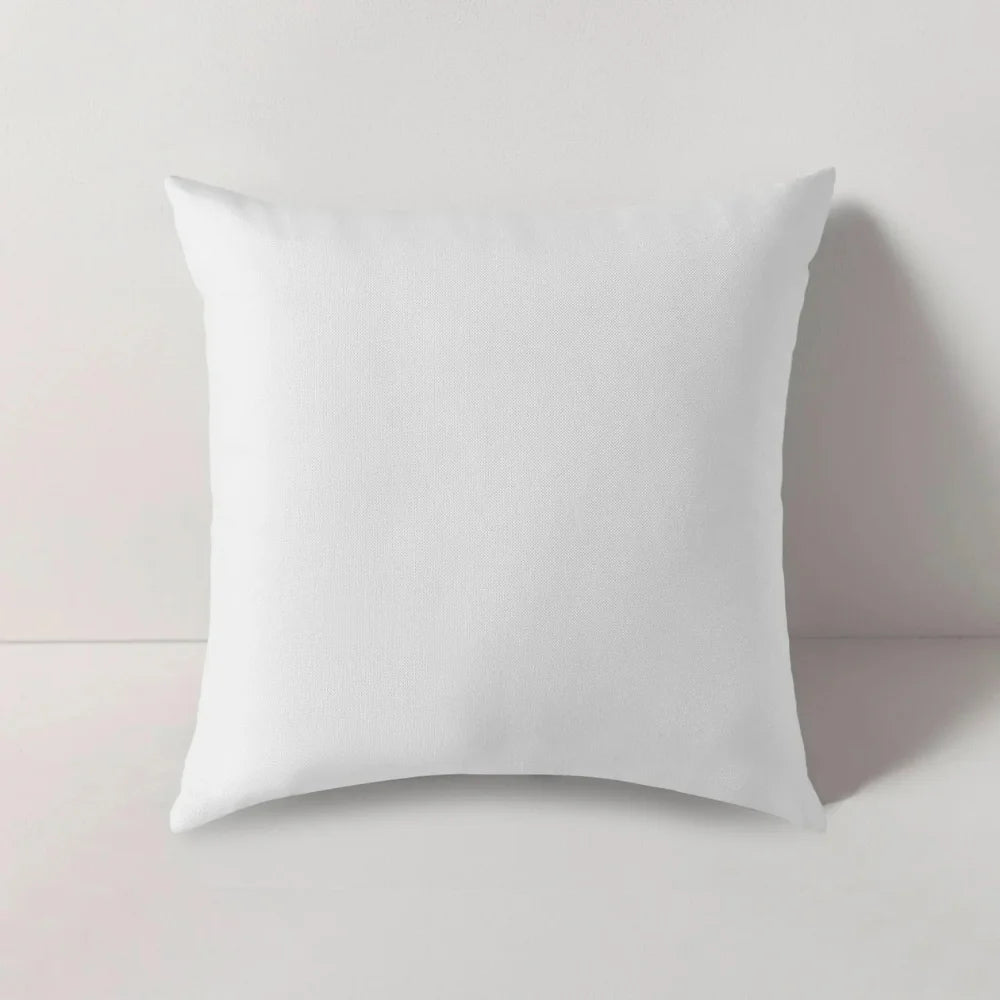 Panama Blanco Outdoor Square Throw Pillow