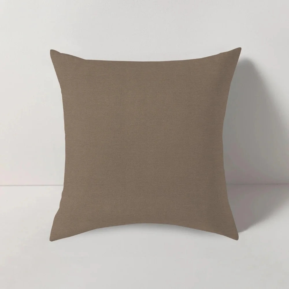 Panama Coco Outdoor Square Throw Pillow