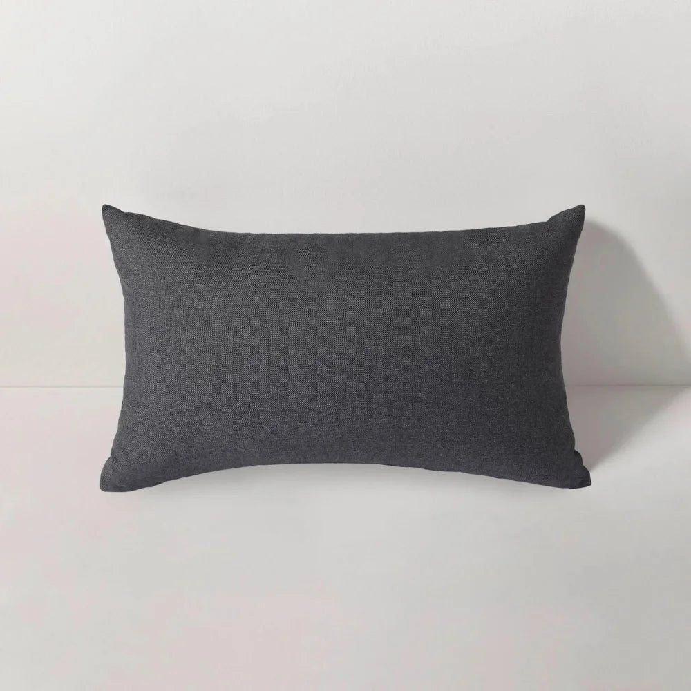 Panama Grafito Outdoor Rectangular Lumbar Pillow