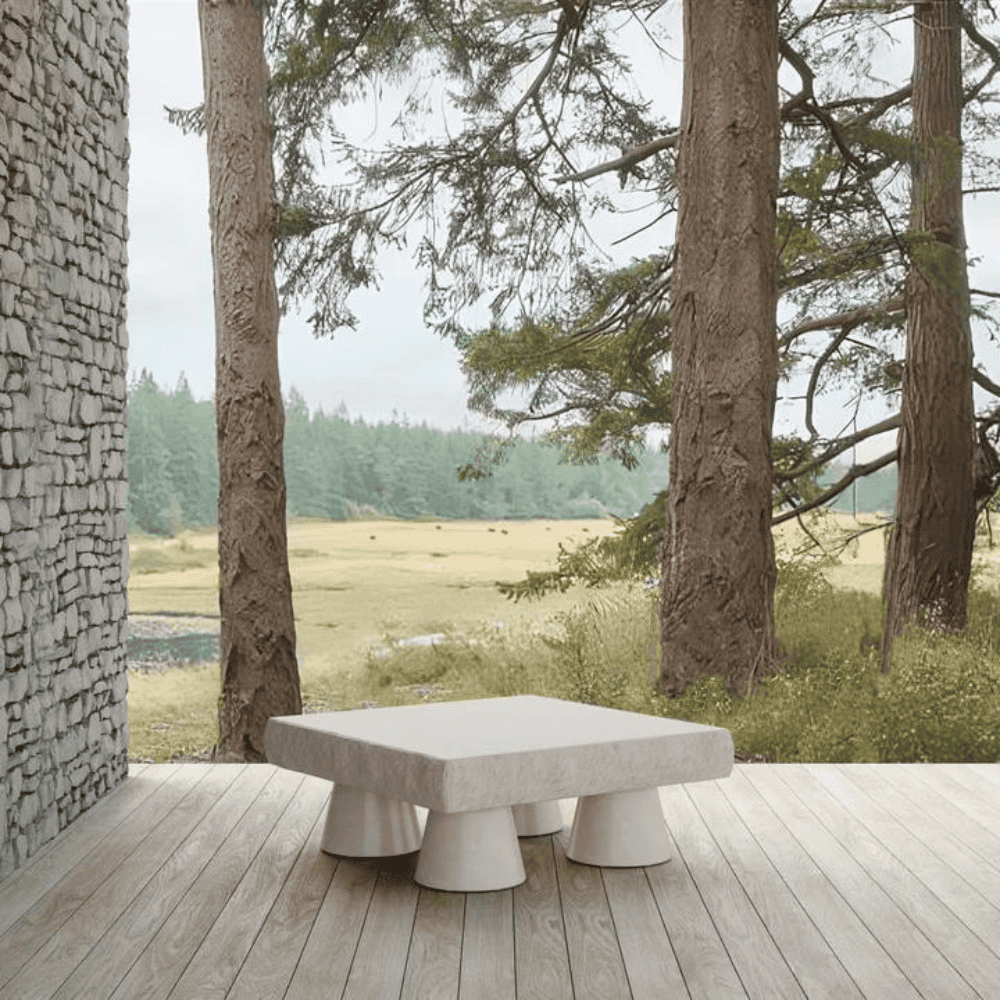 Pensacola GFRC Outdoor Coffee Table | Boxhill — Boxhill & Co., LLC