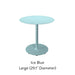 Large Ice Blue with Round Base