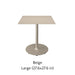 Large Beige with Round Base
