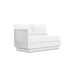 Boxhill's Porto Outdoor Right Arm Sofa White front side view in white background
