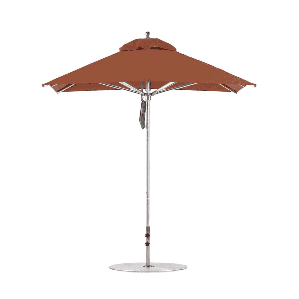 Ledge Lounger Premier Aluminum Umbrella Square Pulley — Boxhill & Co., LLC