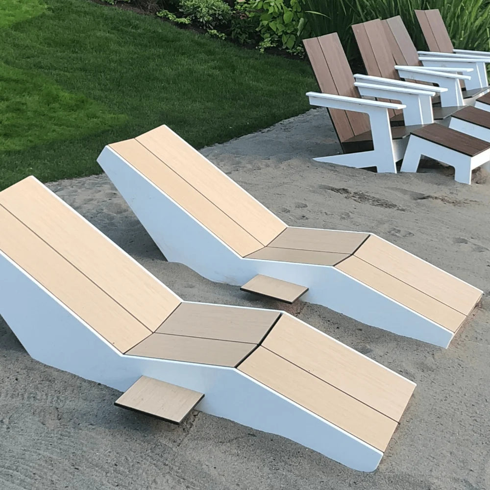 Range HDPE Chaise Lounge
