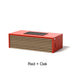 Select Finish: Red + Oak