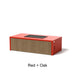 Select Finish: Red + Oak