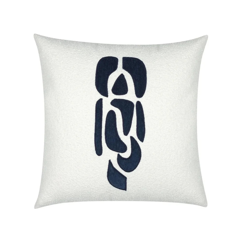 Resonate Indigo Pillow Front