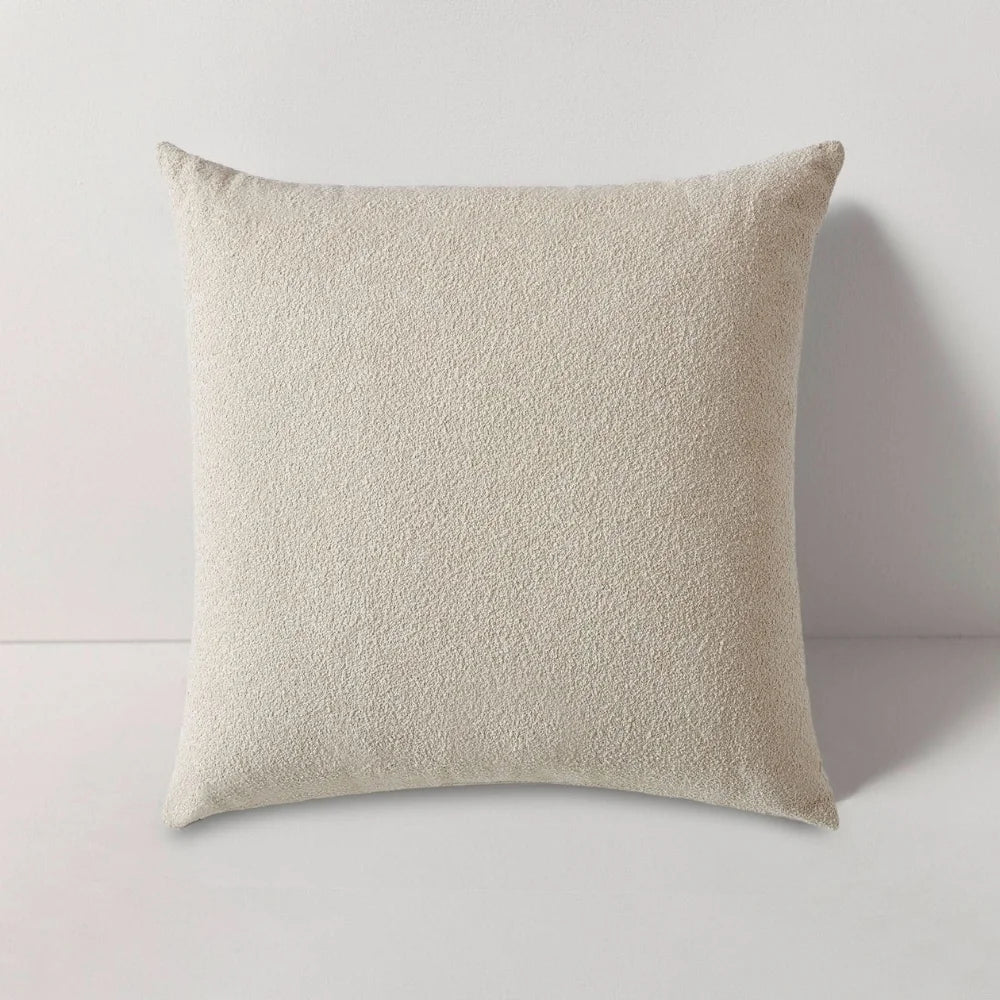 Riviera Sand Outdoor Square Throw Pillow