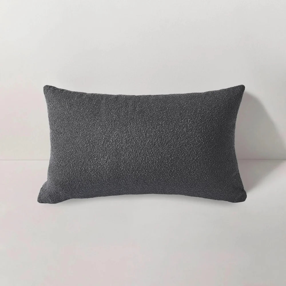 Riviera Slate Outdoor Rectangular Lumbar Pillow