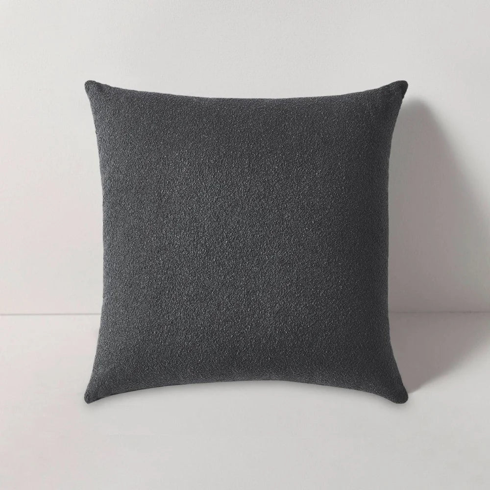 Riviera Slate Outdoor Square Throw Pillow