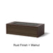Select Finish: Rust Finish + Walnut