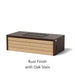 Select Finish: Rust Finish + Oak
