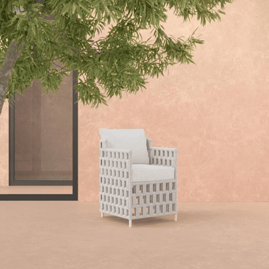 Boxhill's Santa Cruz Outdoor Dining Chair lifestyle