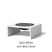 Select Finish: Satin White - Black Bowl