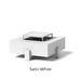 Select Finish: Satin White