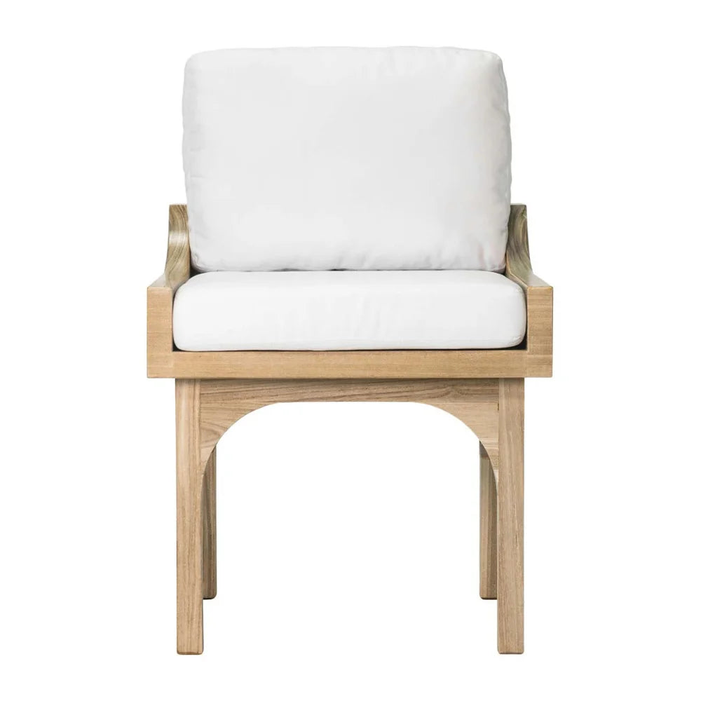 Serenique Outdoor Teak Dining Chair | Set of 2