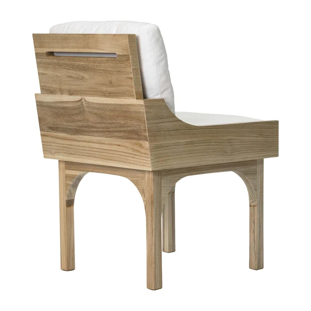 Serenique Outdoor Teak Dining Chair | Set of 2