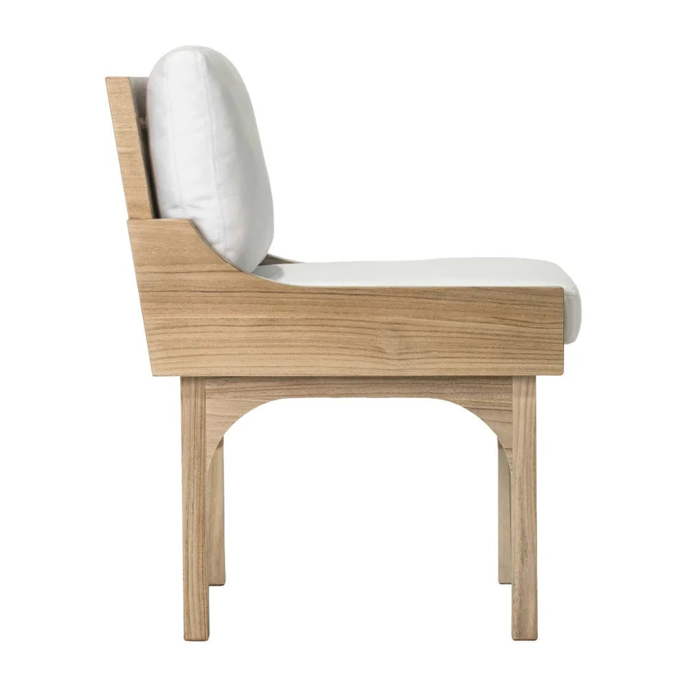 Serenique Outdoor Teak Dining Chair | Set of 2