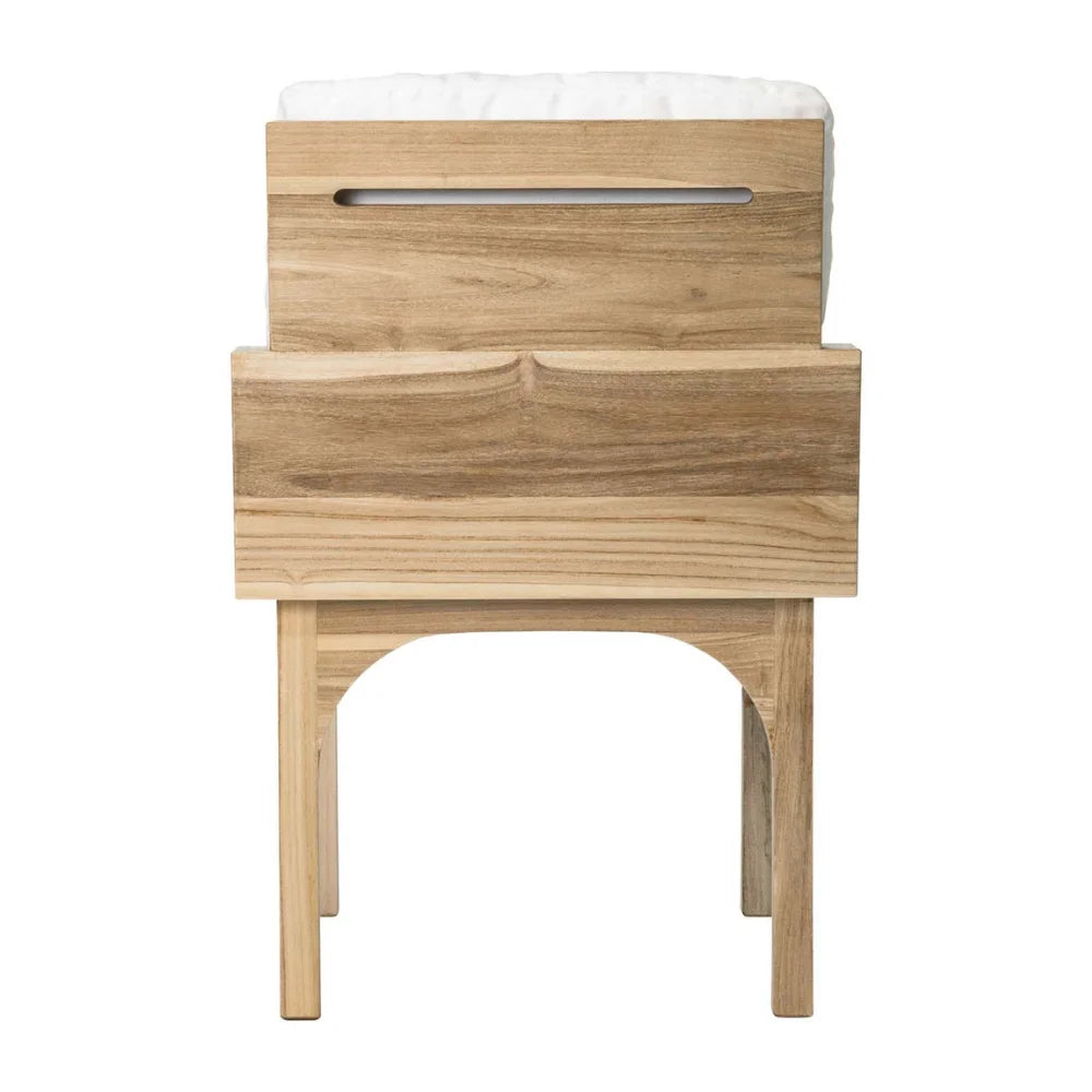 Serenique Outdoor Teak Dining Chair | Set of 2