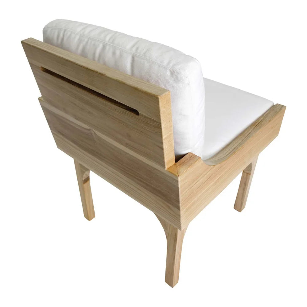 Serenique Outdoor Teak Dining Chair | Set of 2