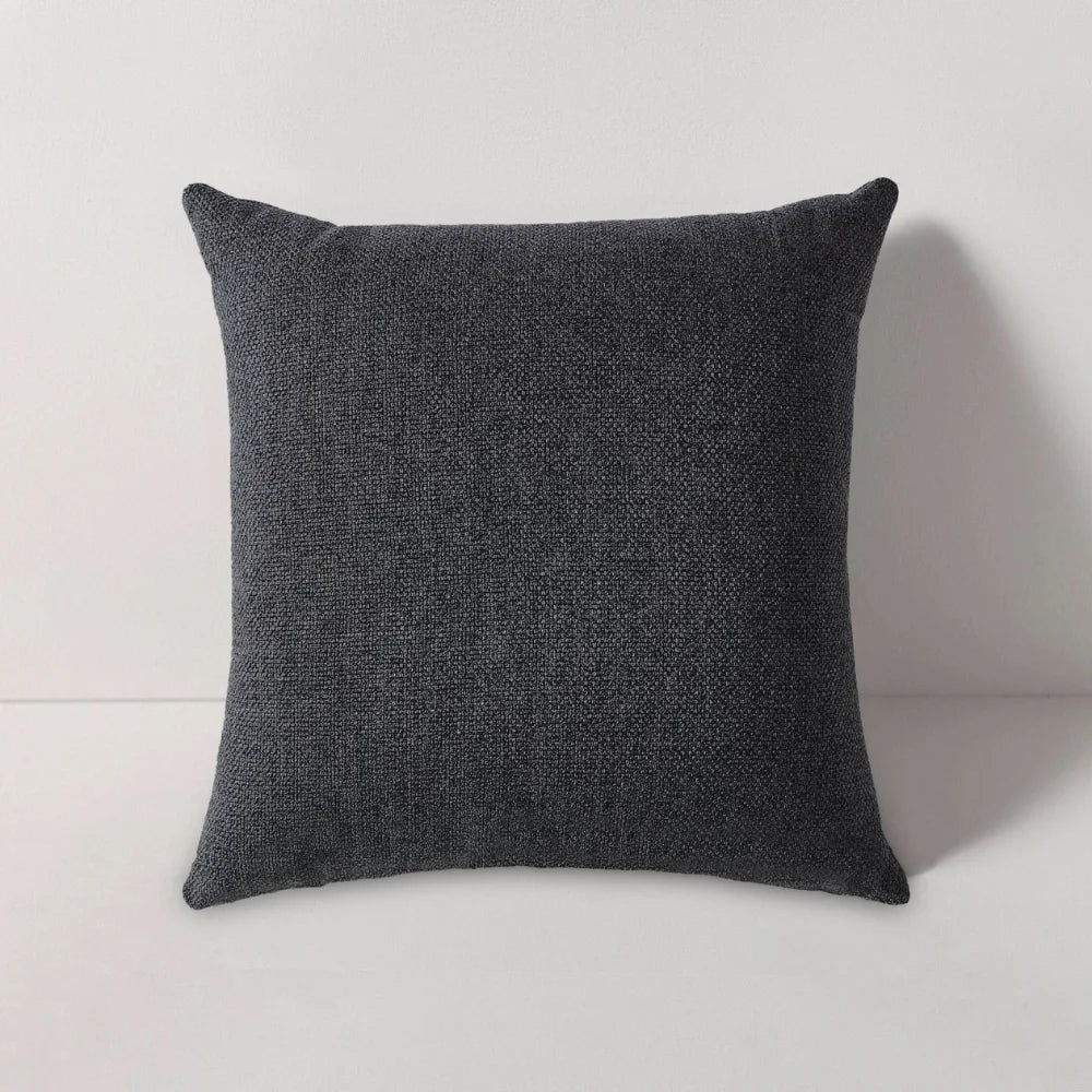 Siesta Slate Outdoor Square Throw Pillow