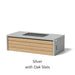Architectural Finish: Silver + Oak