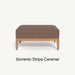 Sorrento Stripe Caramel