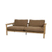 Teak & Rise Umber Brown Cushion