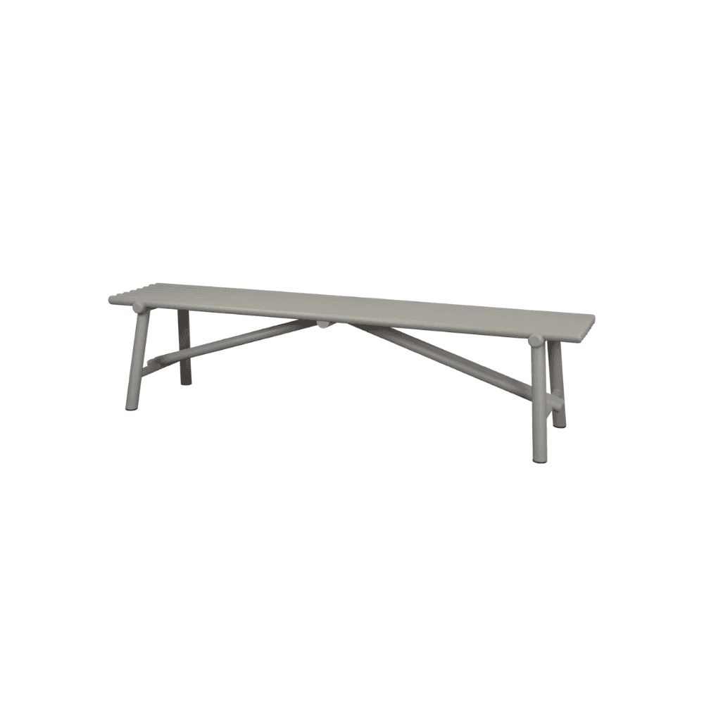 Sticks Outdoor Bench Taupe