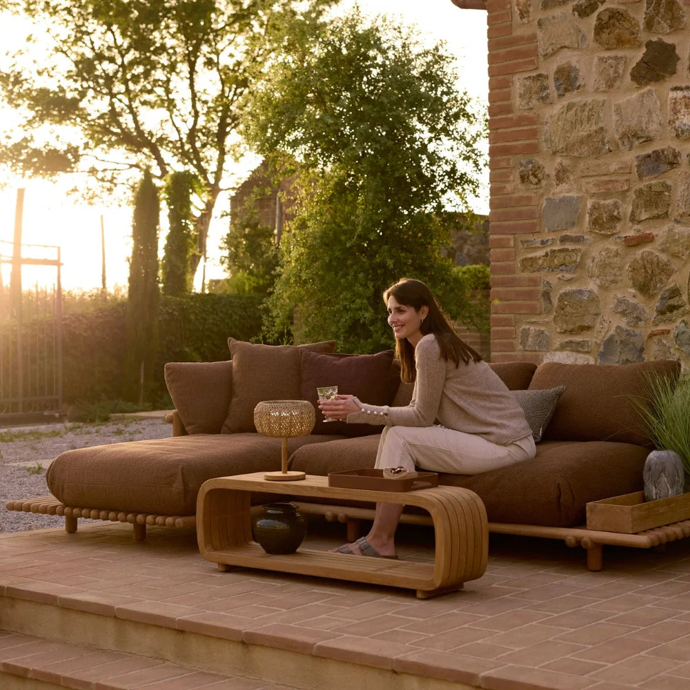 Sticks Platform, Outdoor Corner Sofa