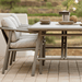 Sticks Outdoor Rectangular Dining Table 110" lifestyle