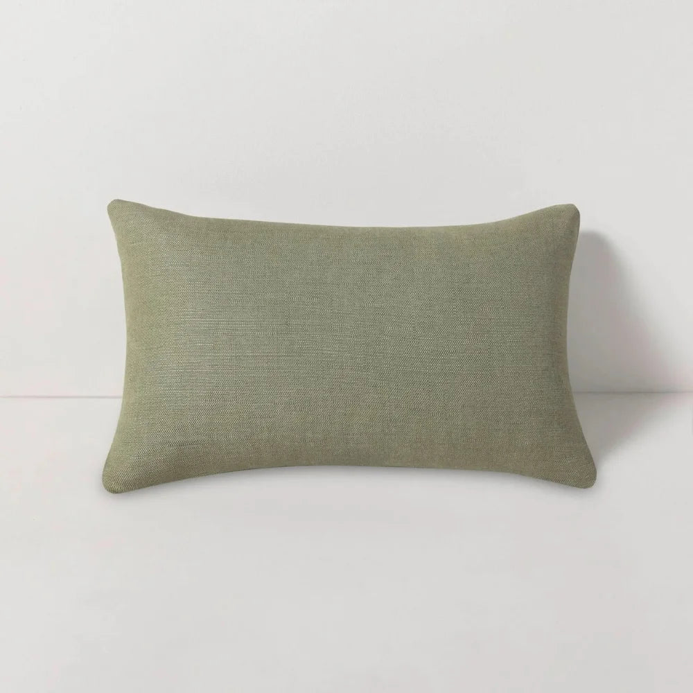 Stirling Sage Outdoor Rectangular Lumbar Pillow