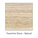 Travertine Stone Natural Swatch