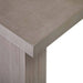 Tama Rectangle Dining Table Double Pedestal Closeup
