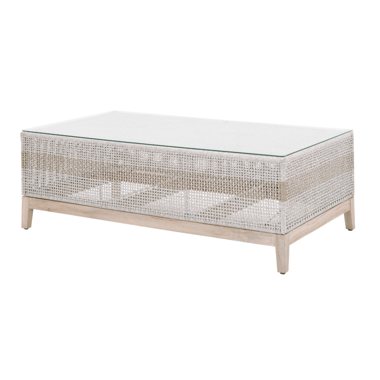 Woven Tapestry Outdoor Coffee Table