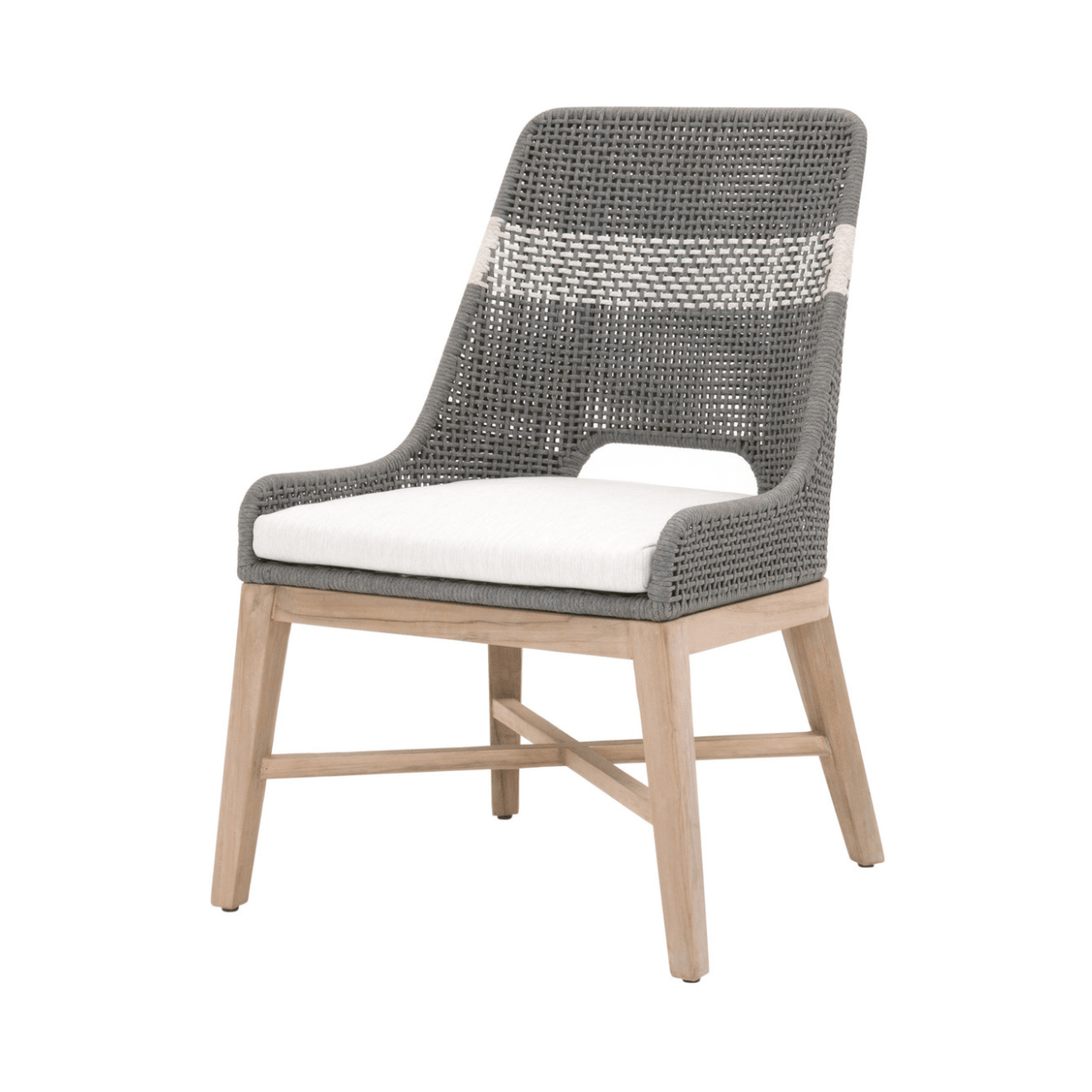 Woven Tapestry Outdoor Dining Chair | Set of 2