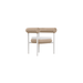 Boxhill's Texoma Outdoor Dining Chair front side view in white background