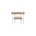 Boxhill's Texoma Outdoor Dining Chair front view in white background