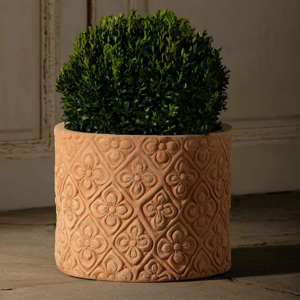 outside planter pots Italian Terra Cotta Venetian Outdoor Planter