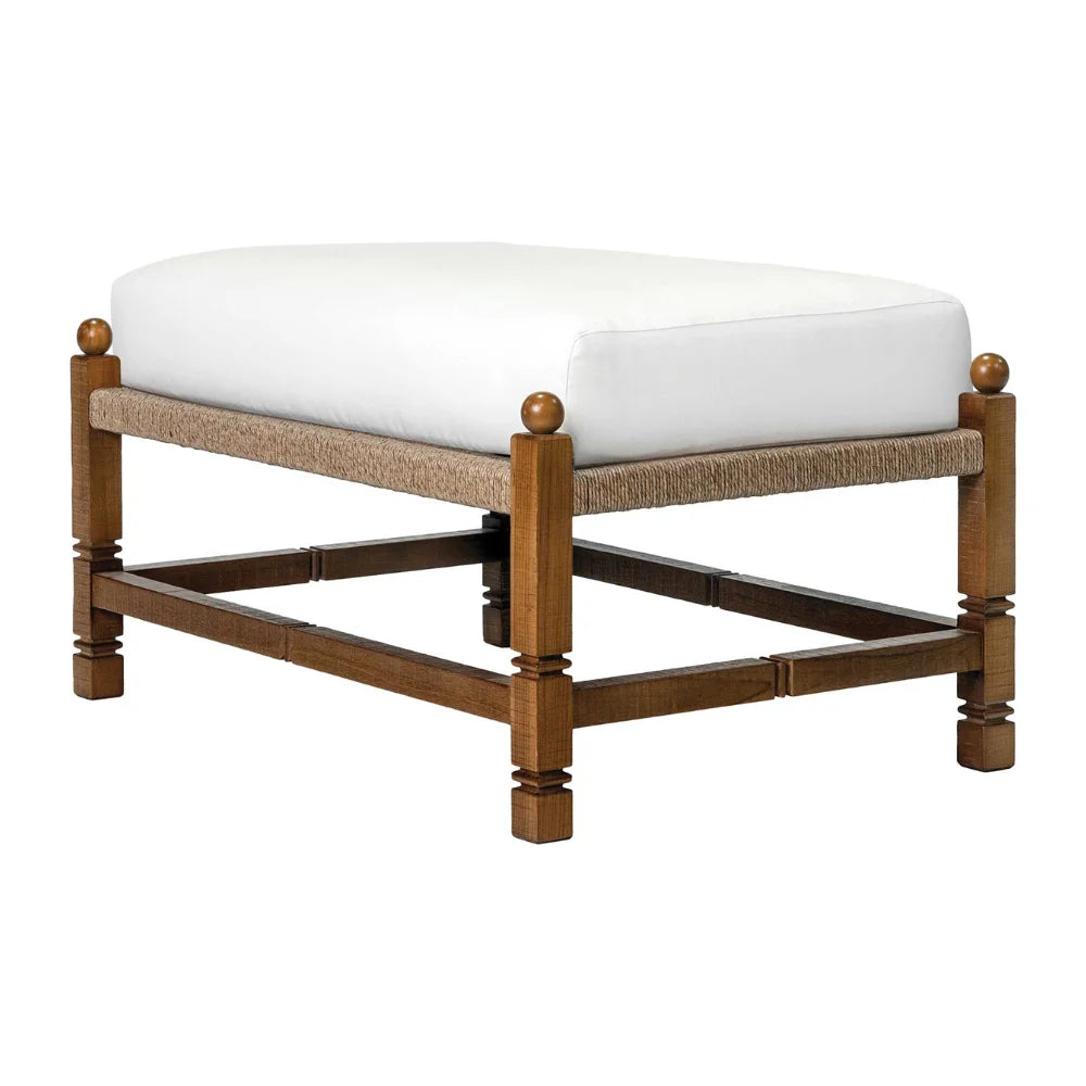 Vaterra Outdoor Teak Ottoman