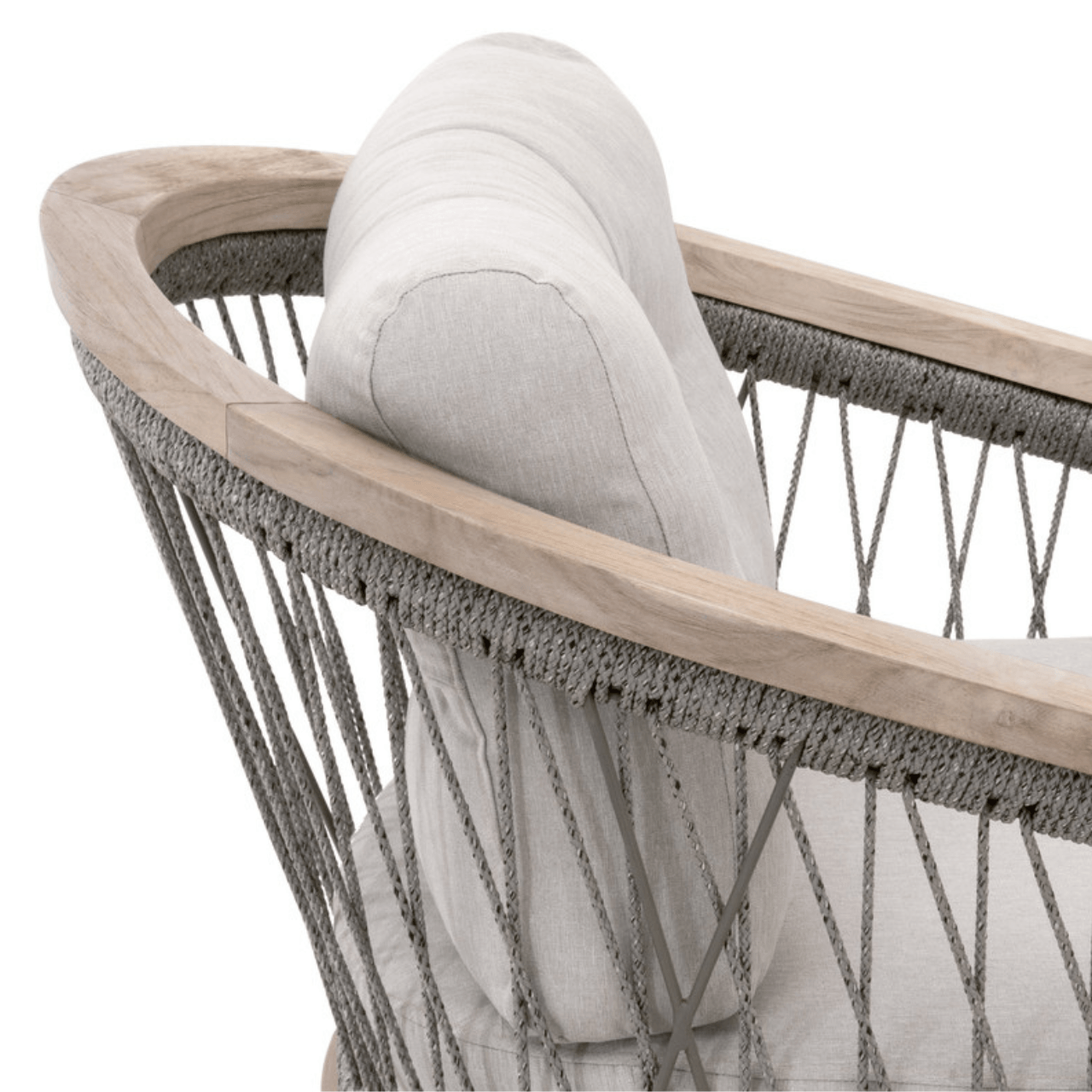 Woven Web Outdoor Club Chair