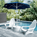 Woosah Tall In-Pool Lounge Chair (Set of 2) lifestyle