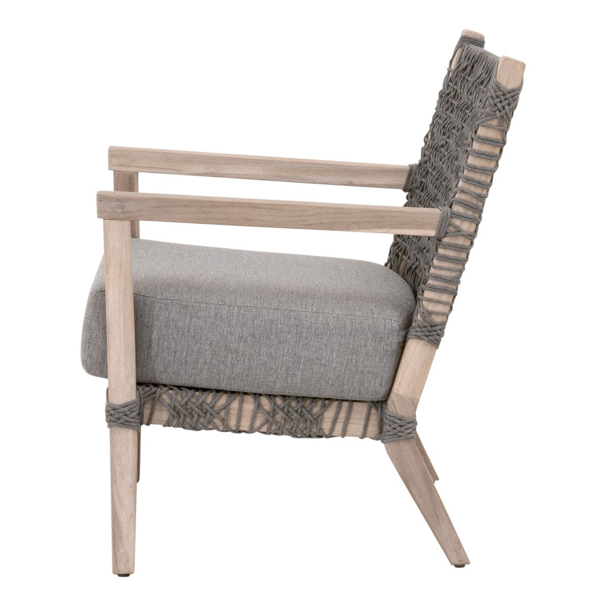Woven Costa Outdoor Club Chair Left