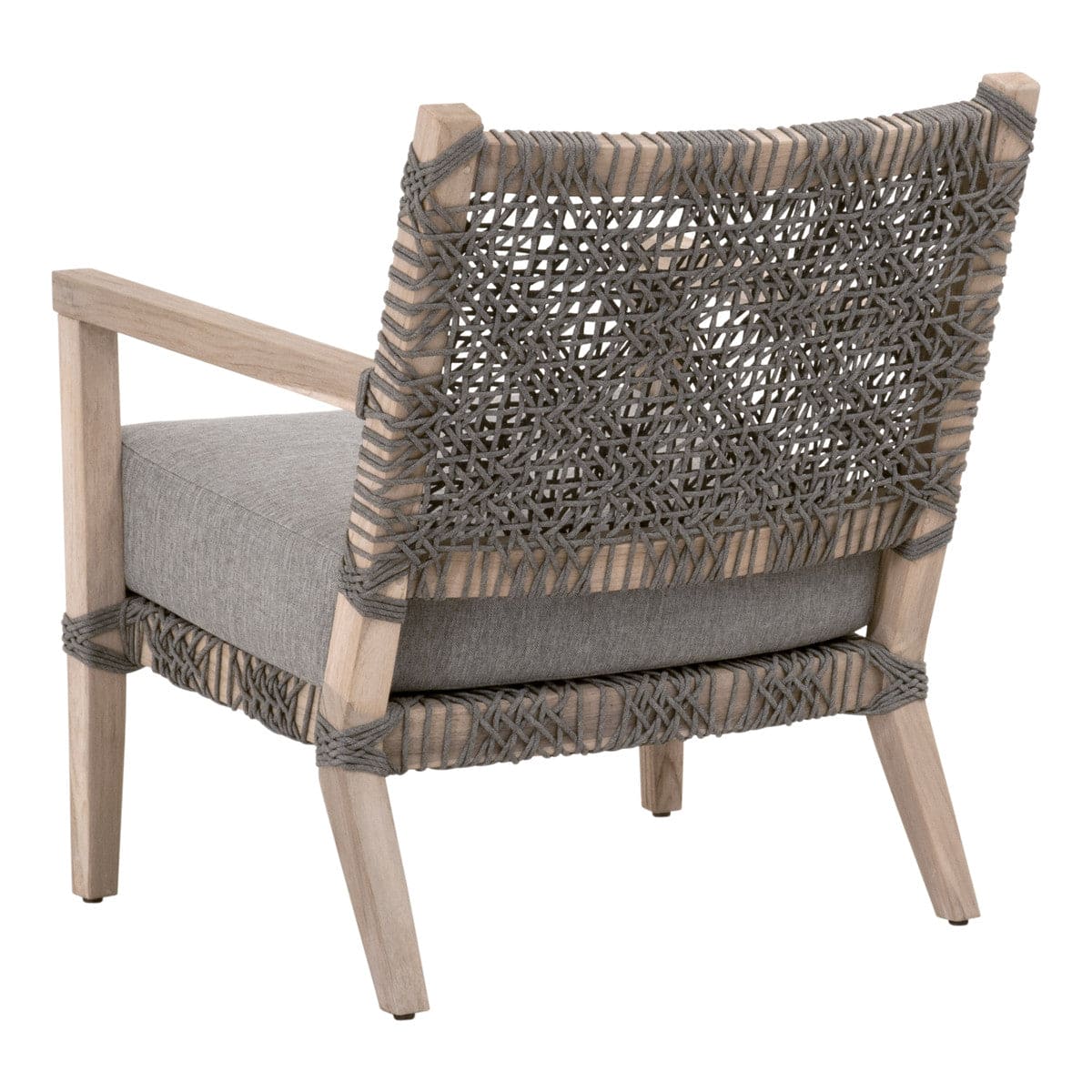 Woven Costa Outdoor Club Chair Side Back
