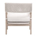 Woven Lucia Outdoor Club Chair Back