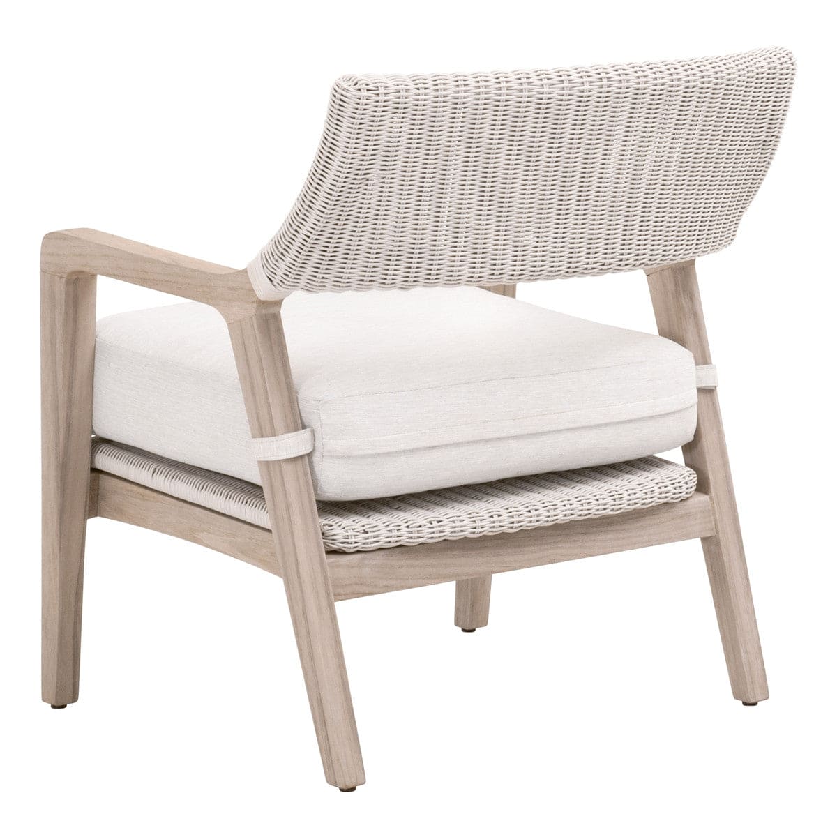 Woven Lucia Outdoor Club Chair Side Back