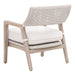 Woven Lucia Outdoor Club Chair Side Back